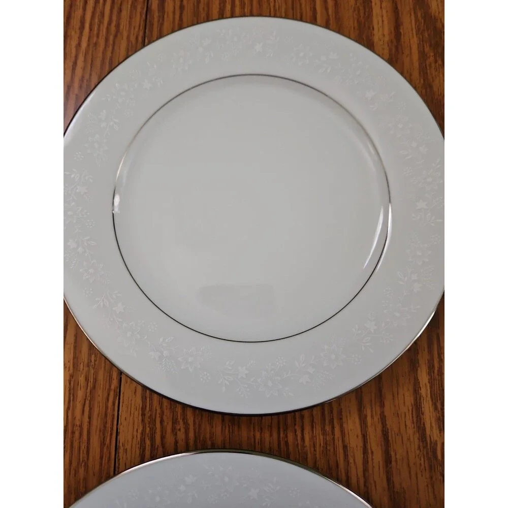 Noritake BUCKINGHAM Set of 4~ 8 In. Salad Plates #6438 Japan